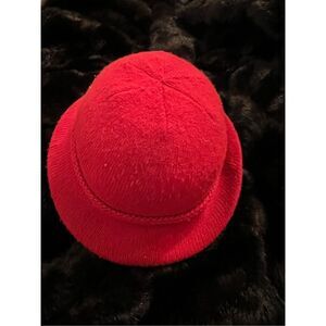 Vintage Everitt Soft Woven Cloche Bucket Hat Women’s red Osfm